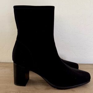 AEROSOLES Black Heeled Boots
